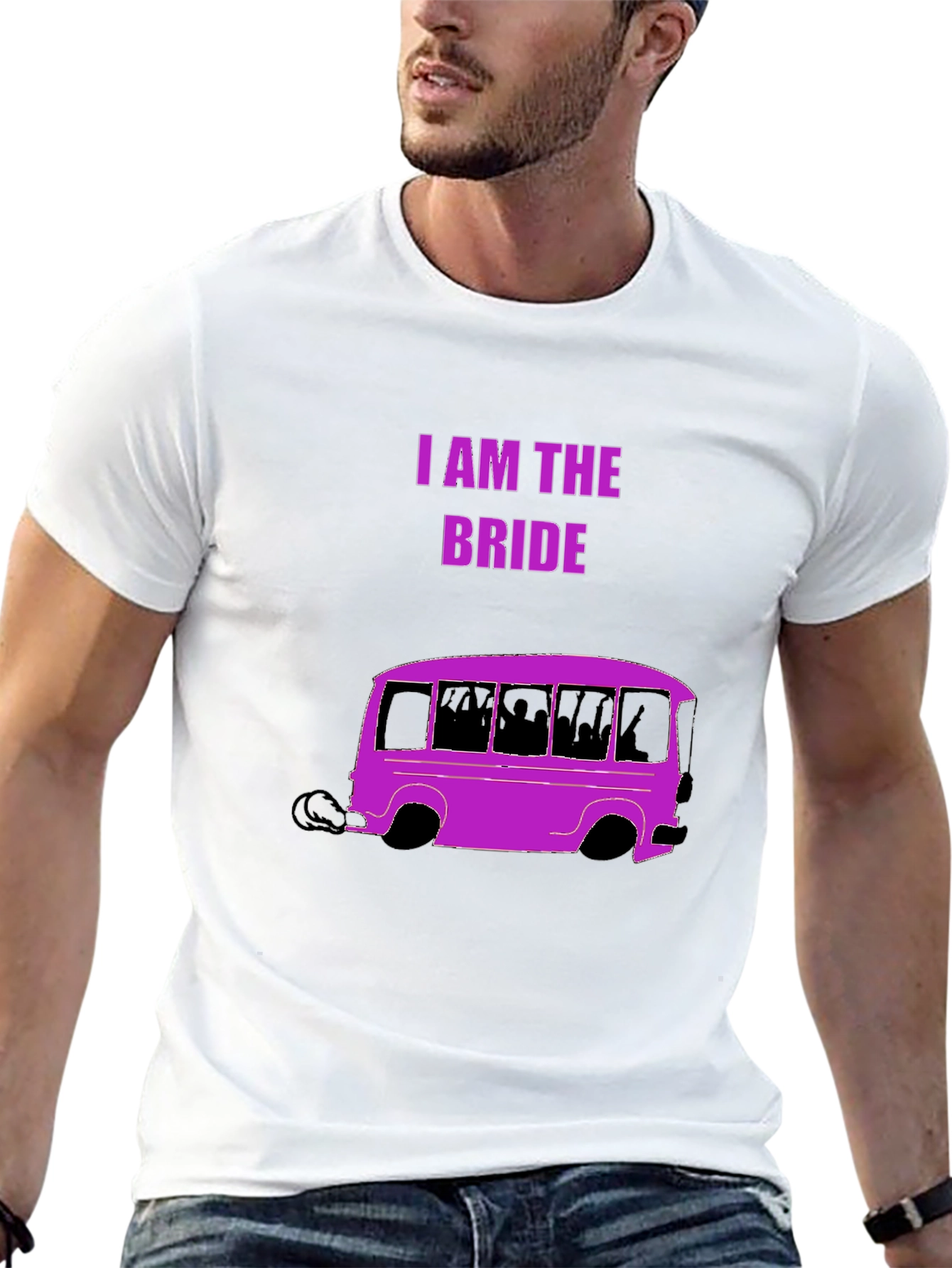 I Am The Bride Party Bus T-Shirt