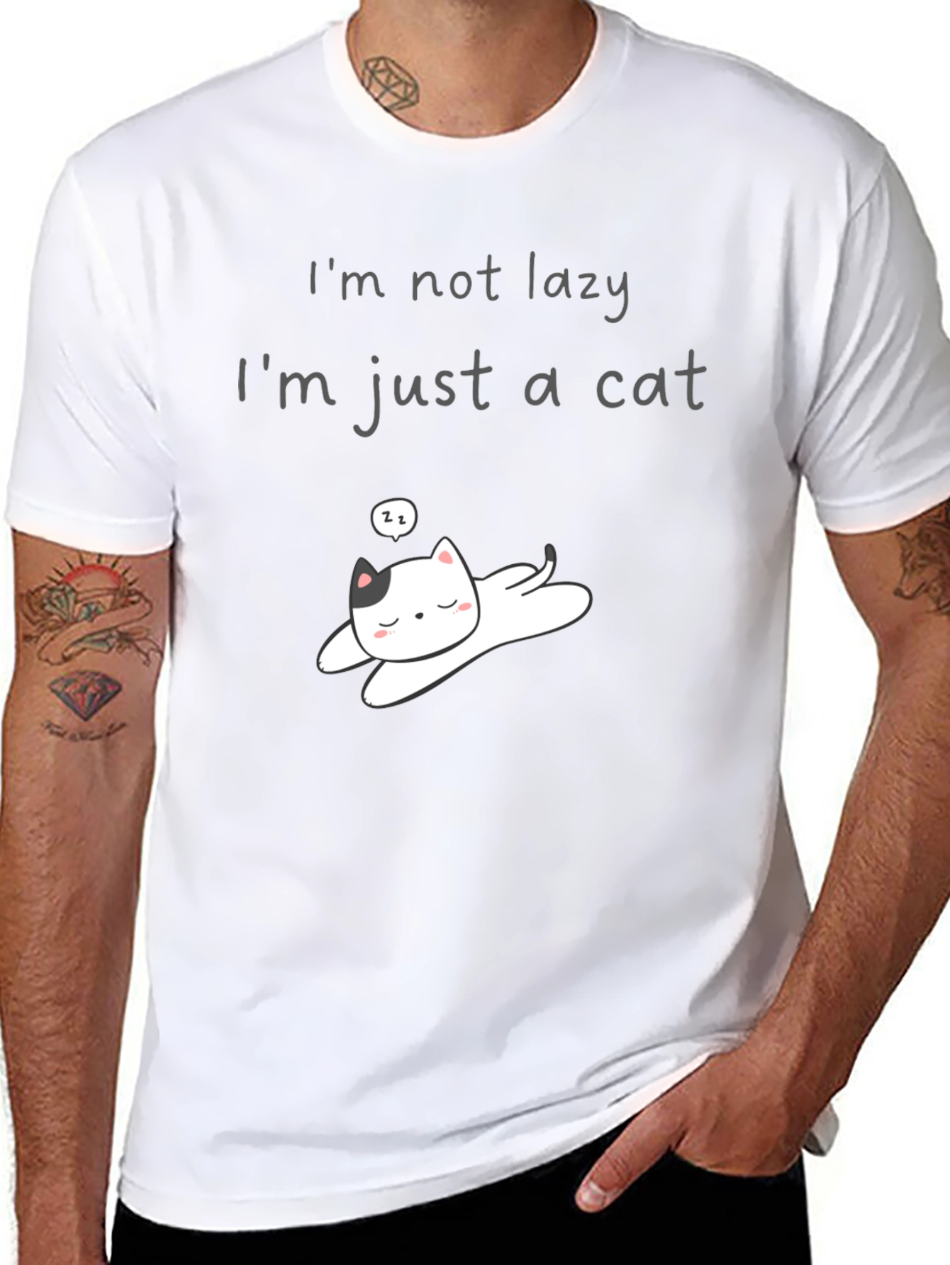 Im Not Lazy Just A Cat T-Shirt