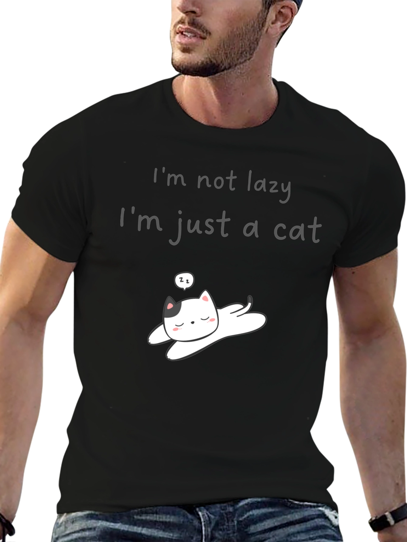 Im Not Lazy Just A Cat T-Shirt