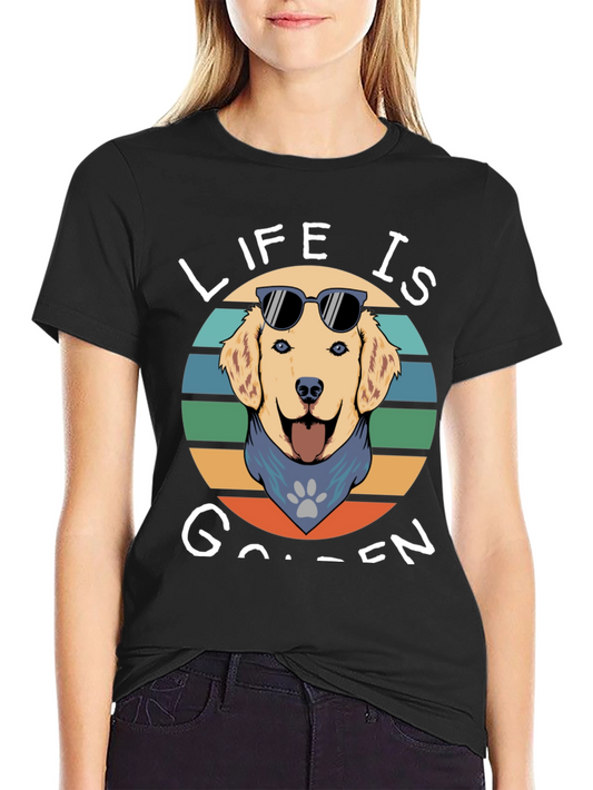 Life is Golden Dog T-Shirt