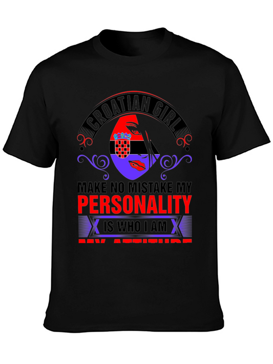 Croatian Girl Personality T-Shirt