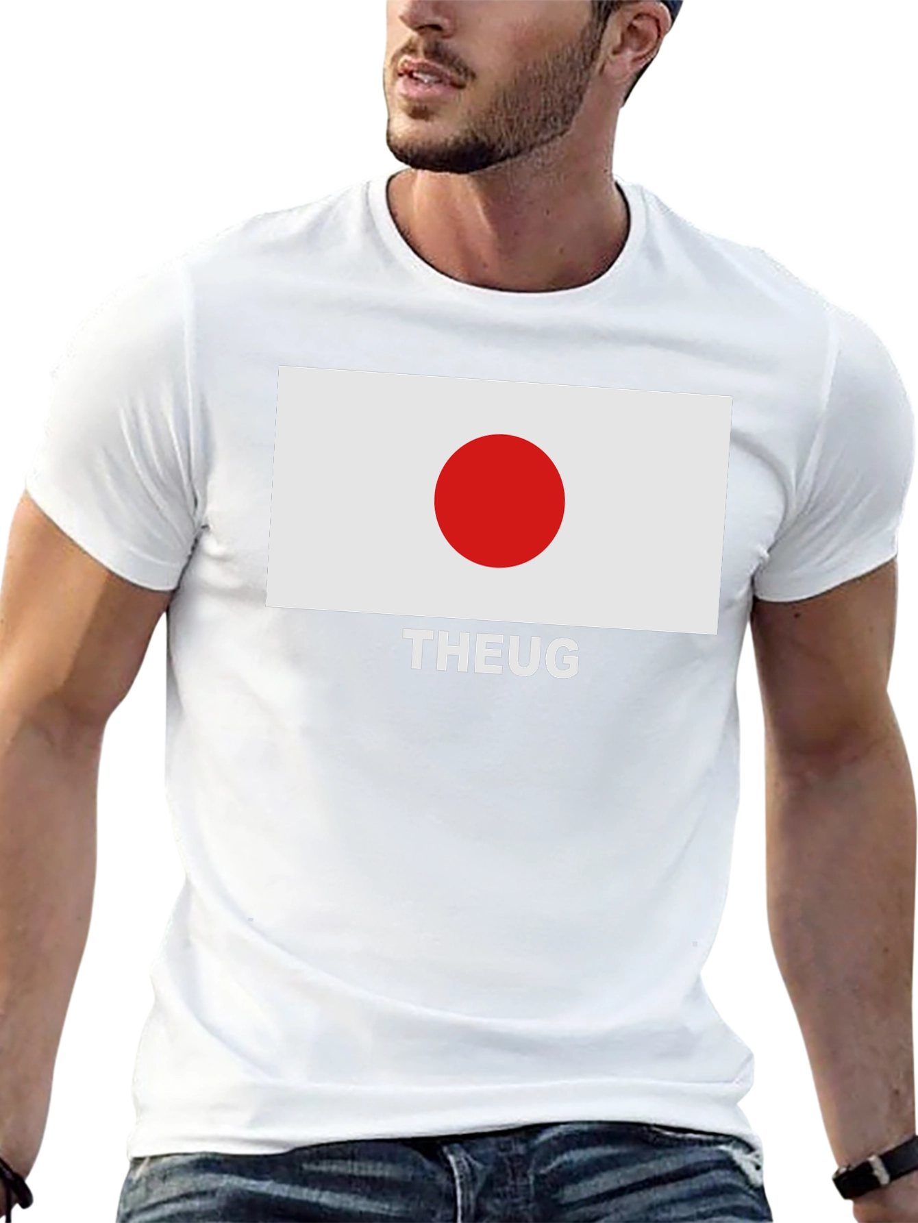 Theug Japan Flag T-Shirt - Graphic Tee