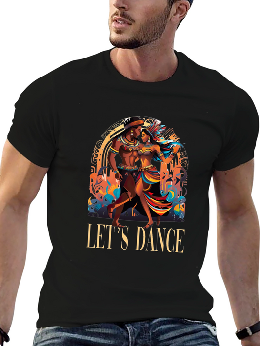 Lets Dance Graphic Print T-Shirt