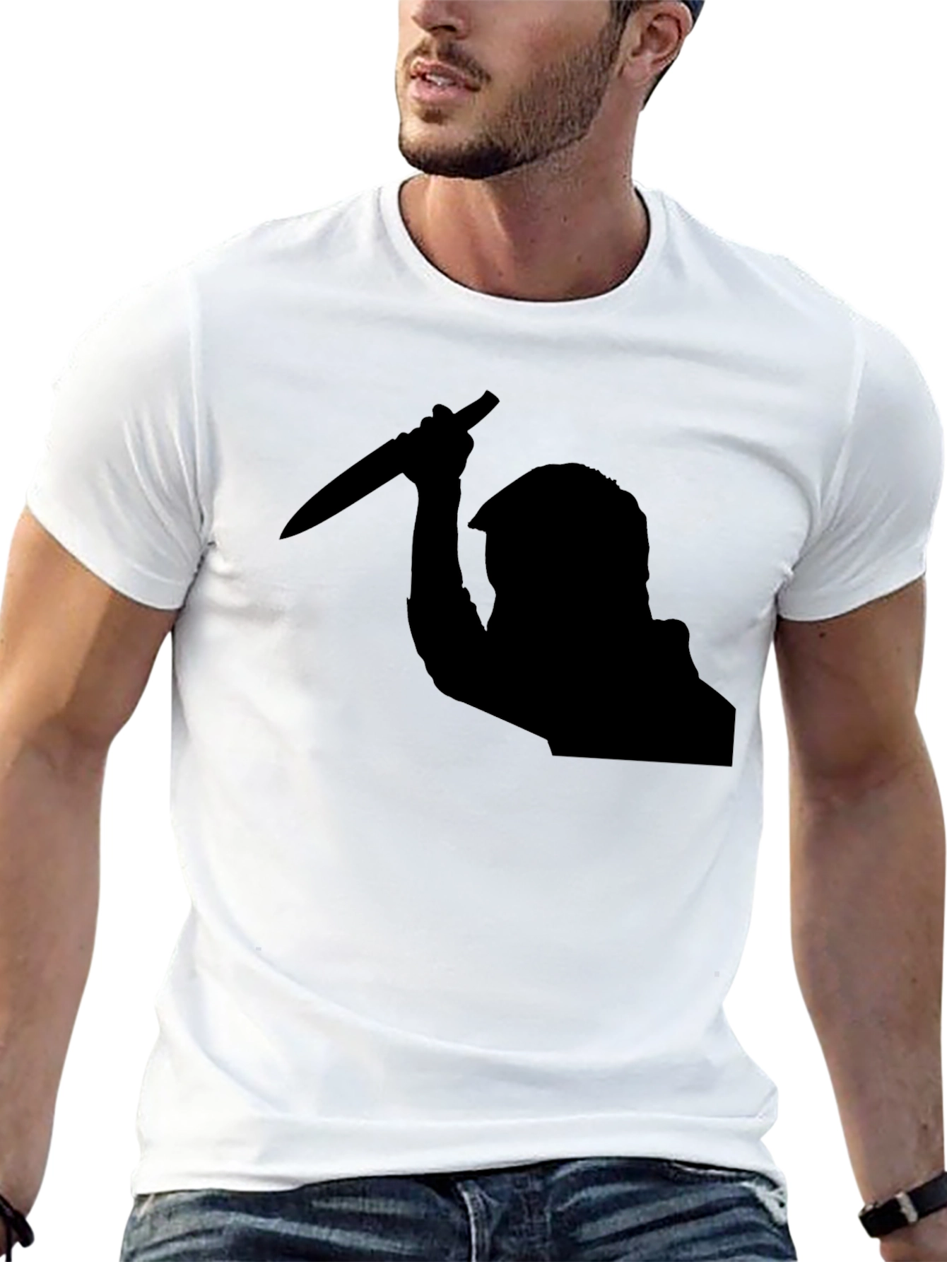 Murder Silhouette Graphic Tee