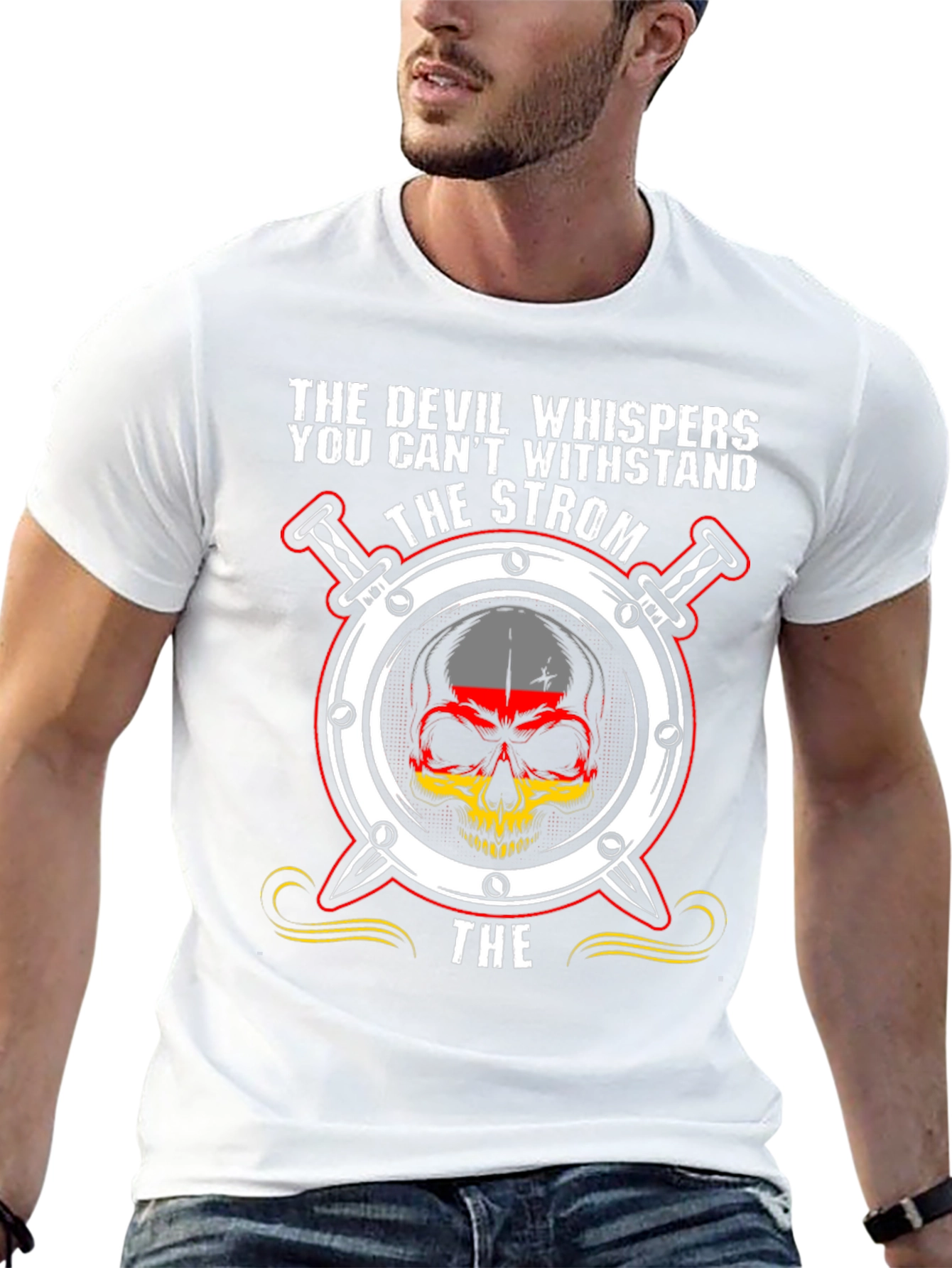 The Strom Devil Skull T-Shirt