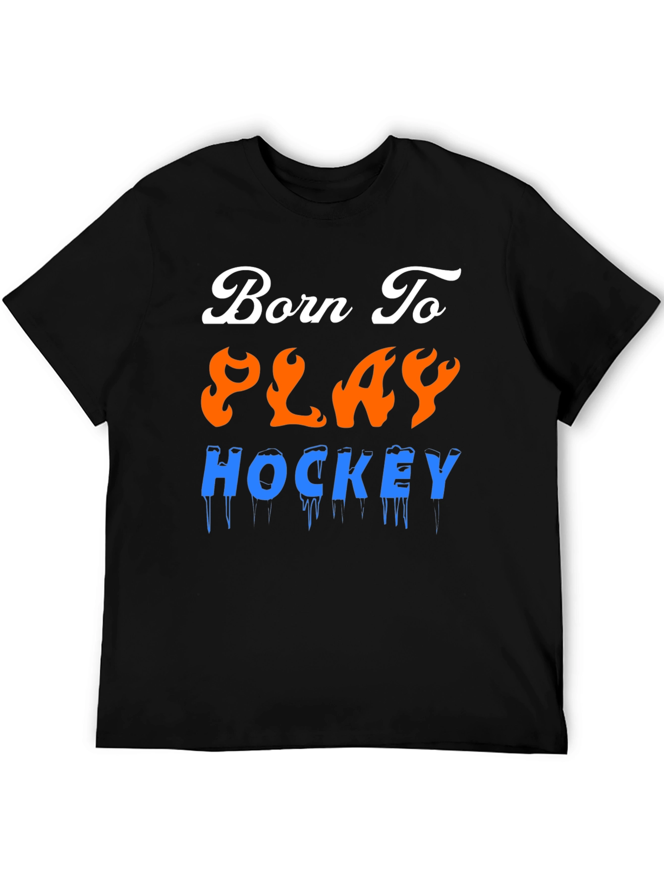 Born To Play Hockey T-Shirt