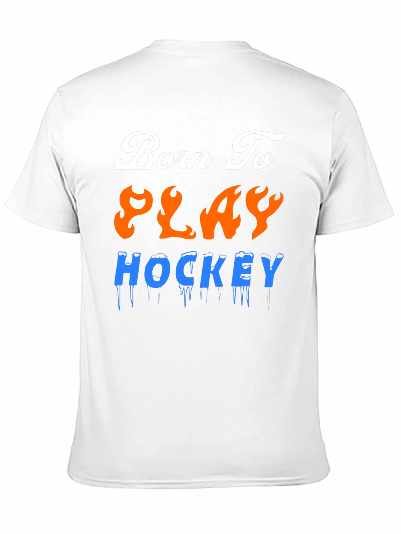 Born To Play Hockey T-Shirt