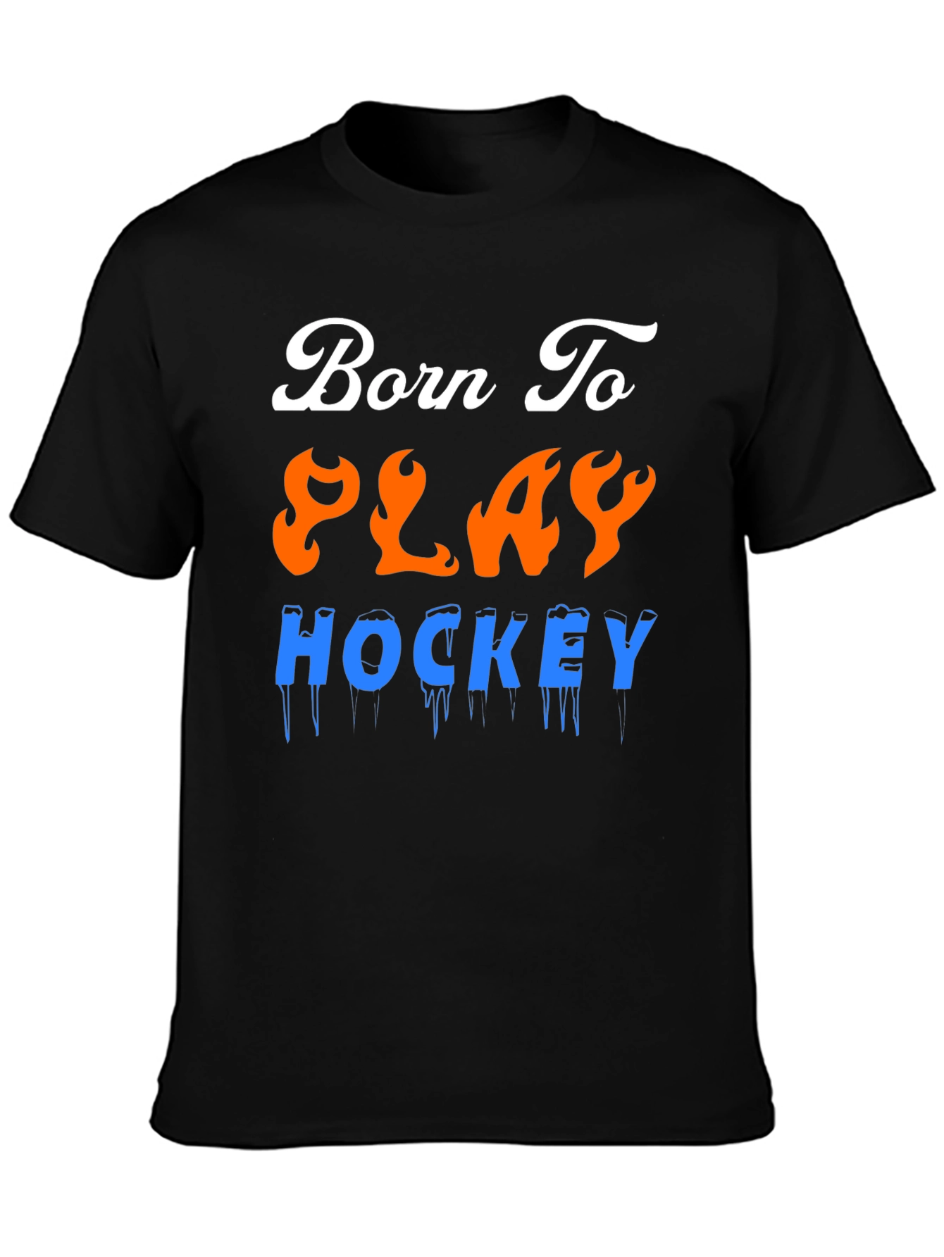 Born To Play Hockey T-Shirt