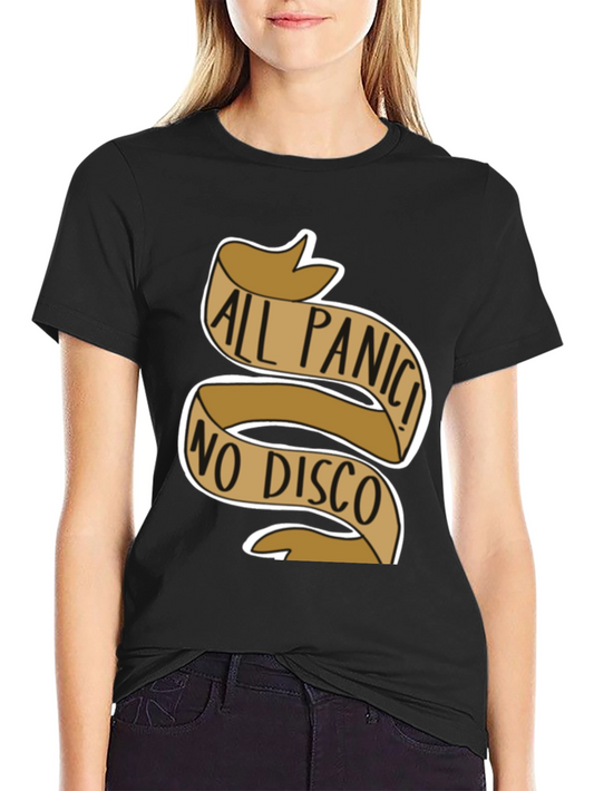 All Panic No Disco Graphic T-Shirt