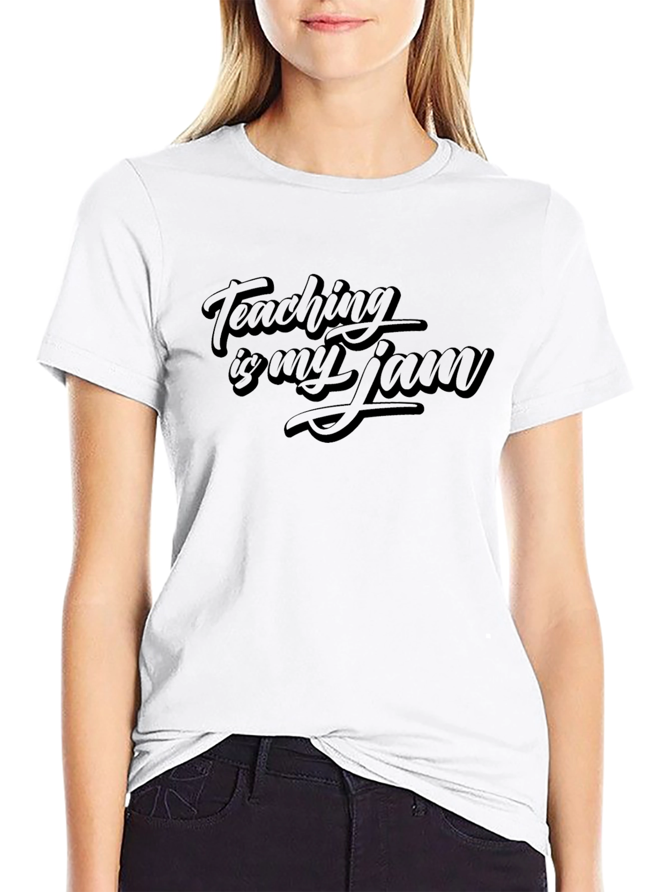 Teaching is my Jam Black T-Shirt