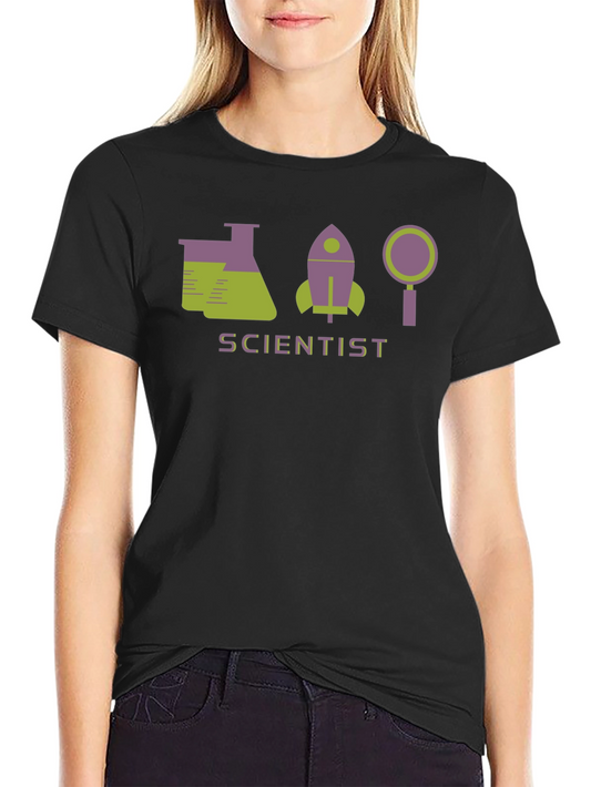 Scientist Graphic T-Shirt - Science Enthusiast Tee