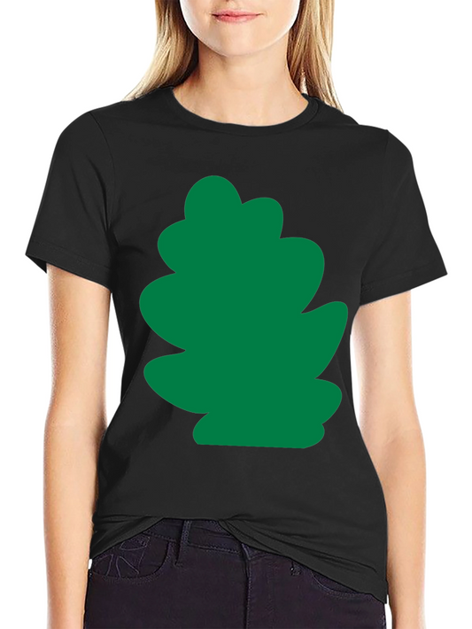 Green Leaf Graphic Tee - Casual Comfort