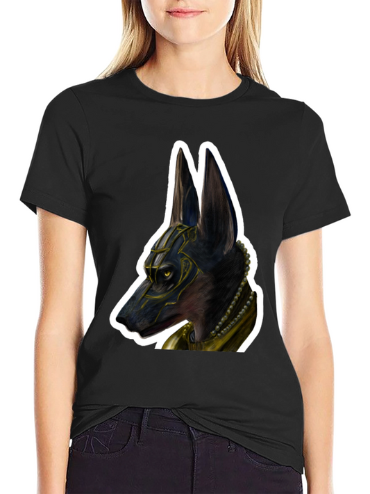 Anubis T-Shirt - Egyptian God Dog Design
