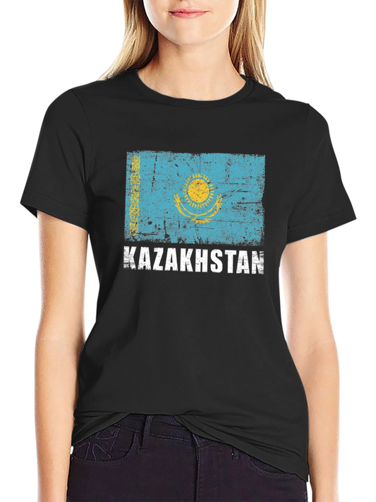Kazakhstan Flag T-Shirt