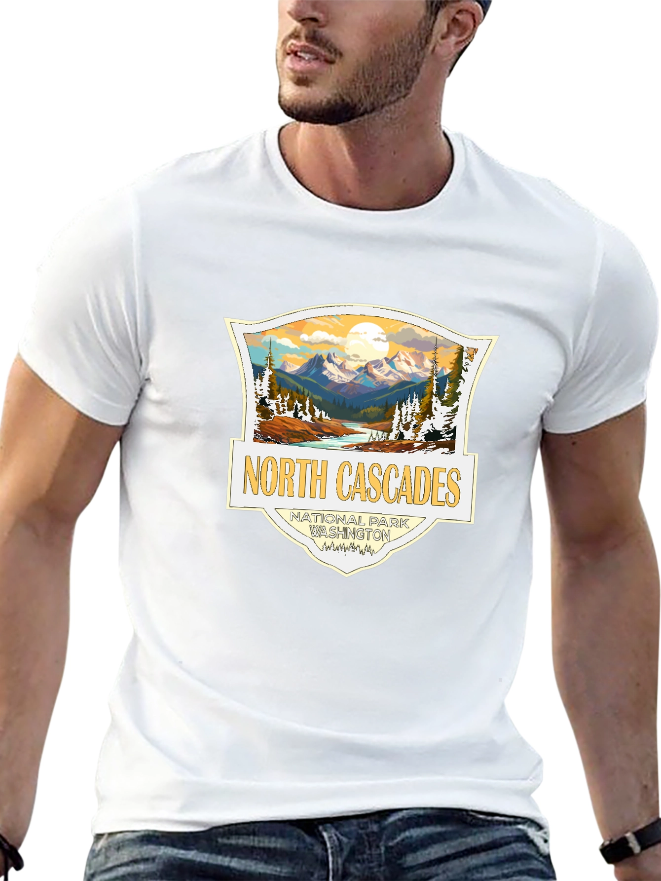 North Cascades National Park Tee