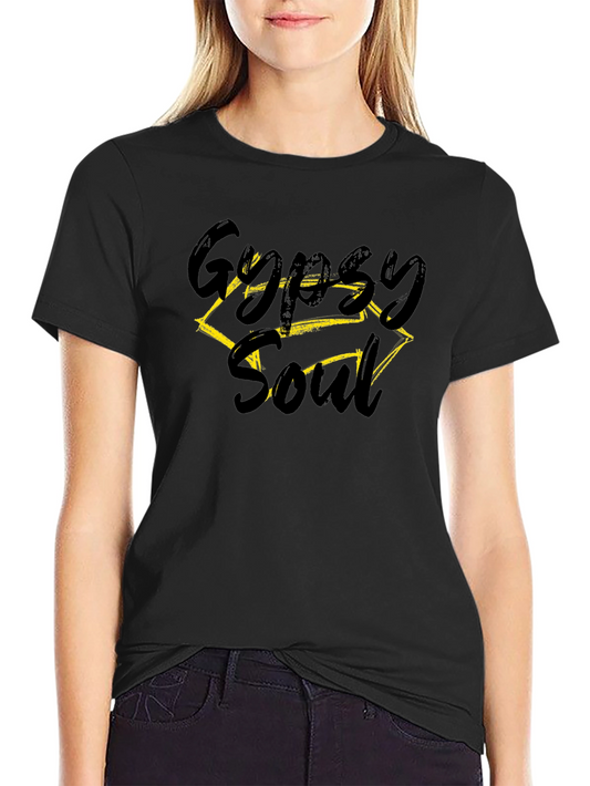 Gypsy Soul Black Graphic Tee