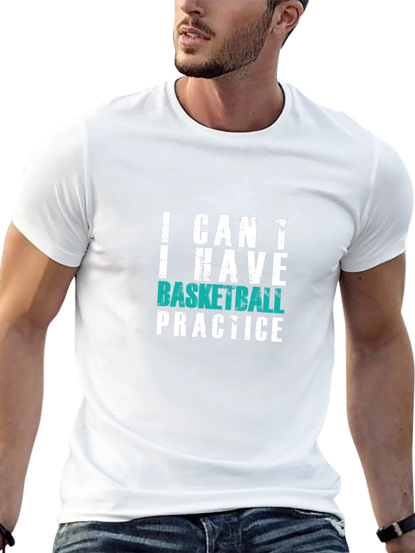 Basketball Practice Graphic T-Shirt