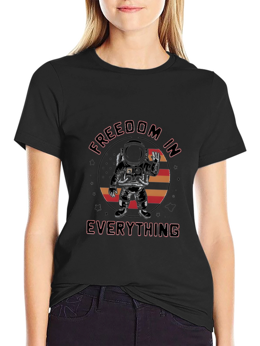 Freedom in Everything Astronaut Graphic Tee
