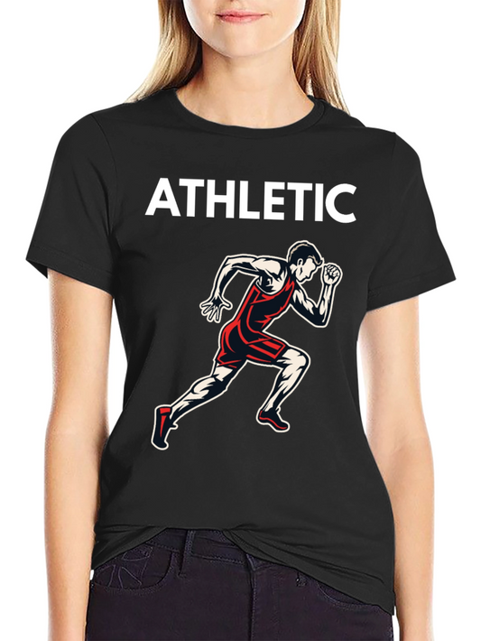 Athletic Runner Graphic T-Shirt