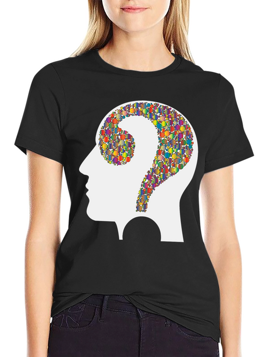 Colorful Mind T-Shirt - Abstract Thought Design