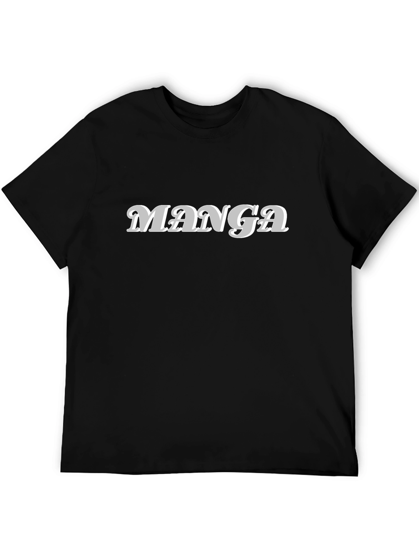 Manga Black T-Shirt