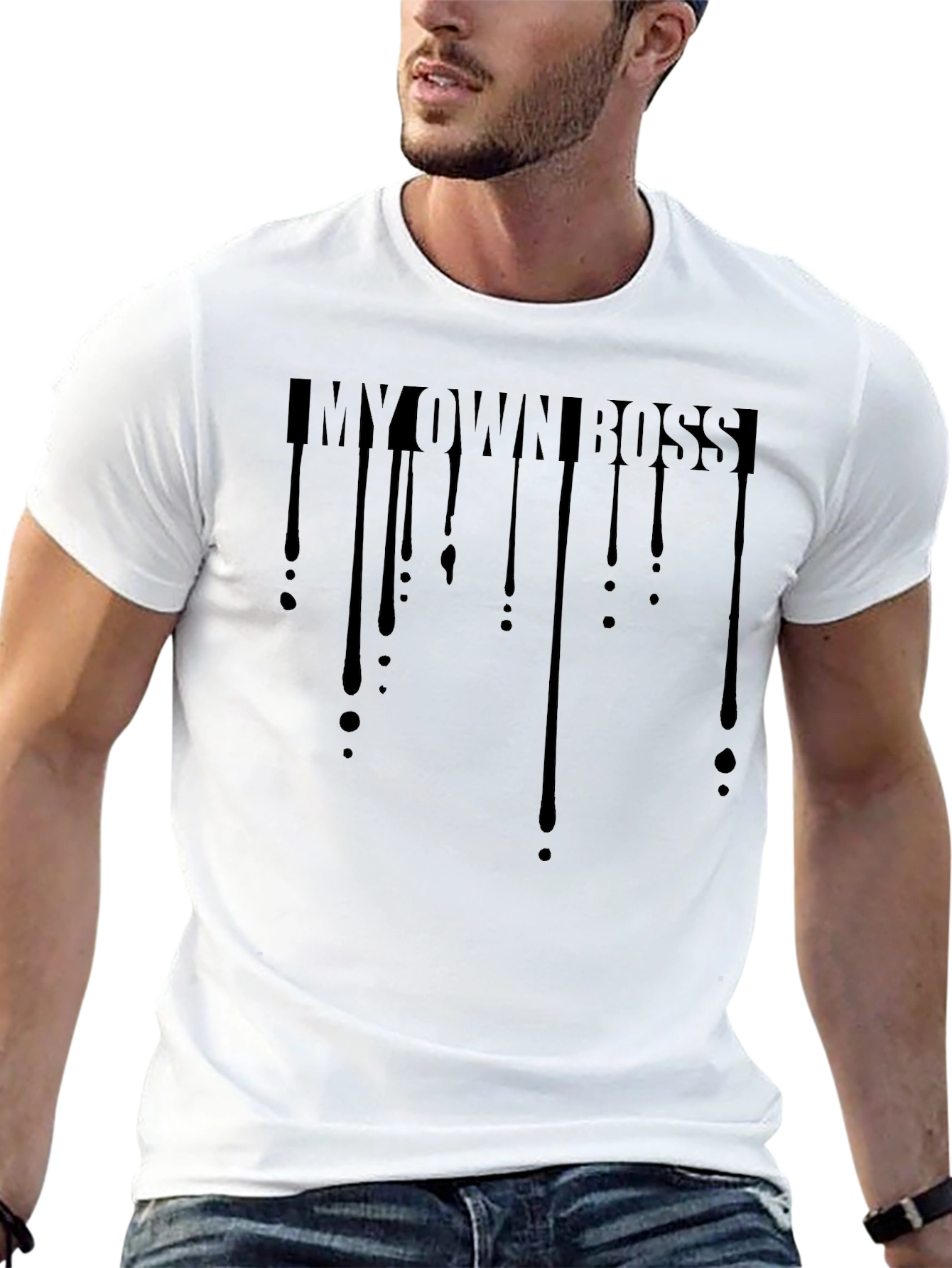 Im My Own Boss T-Shirt - Black Graphic Tee