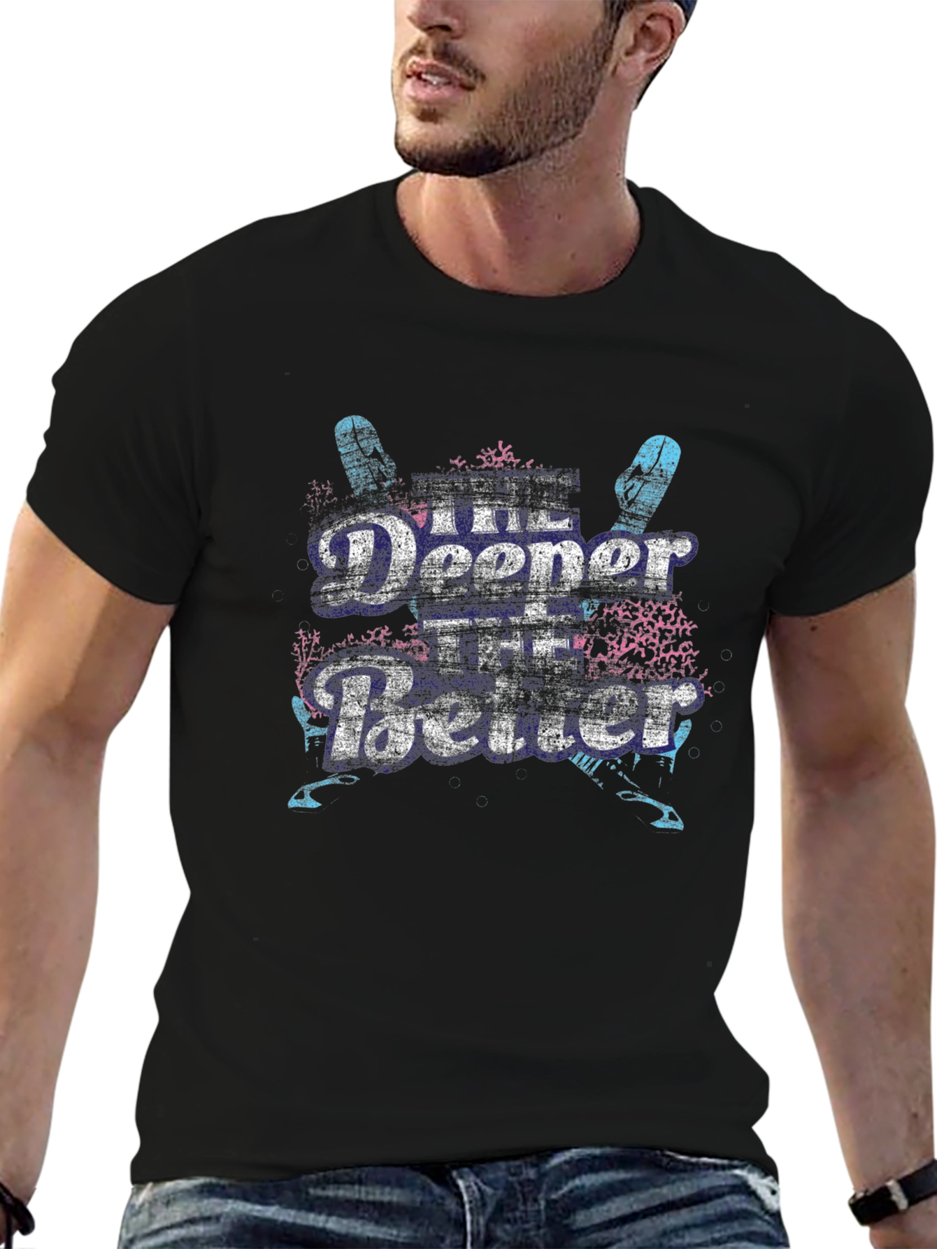 The Deeper The Better Graphic Tee