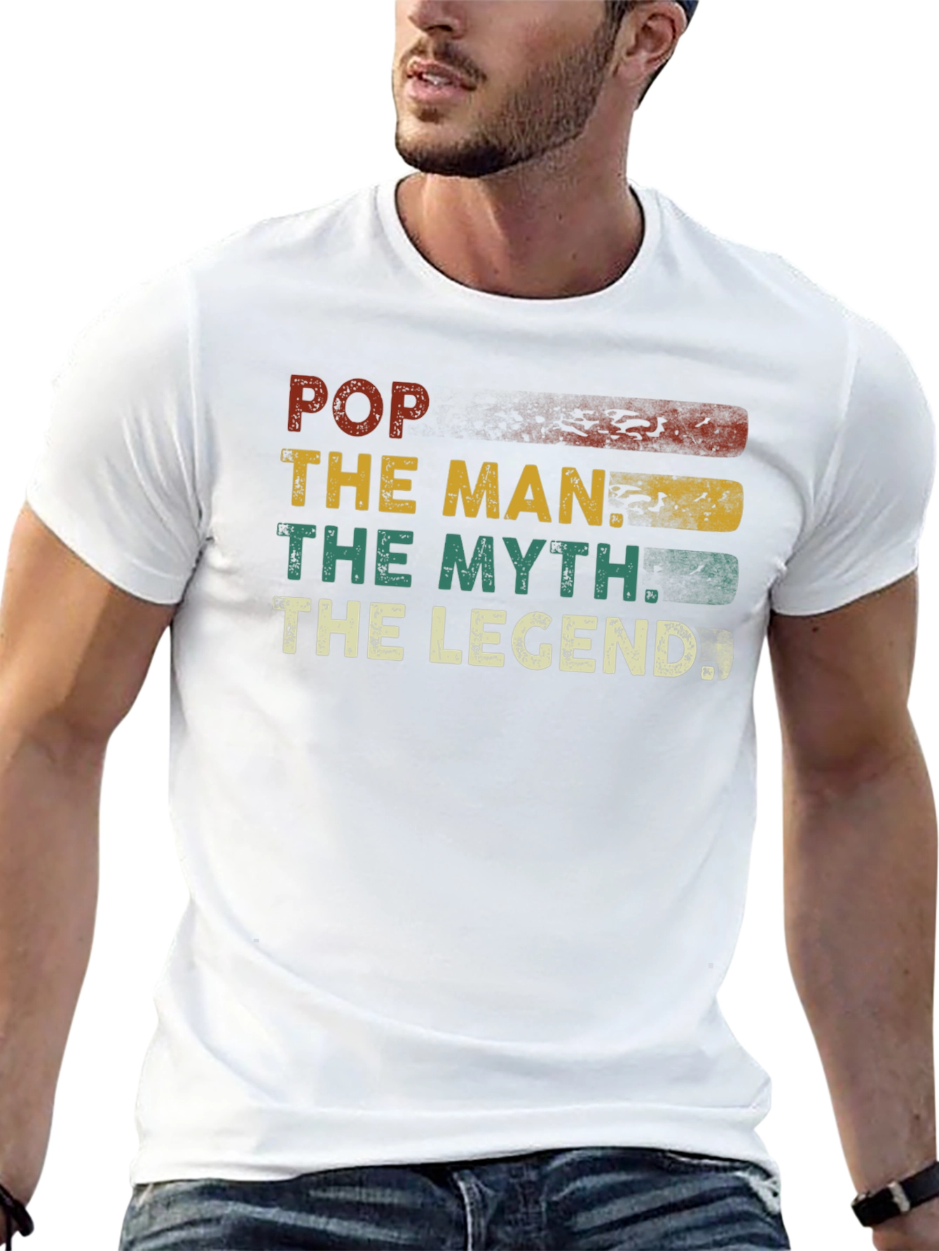 Pop The Man The Myth The Legend T-Shirt