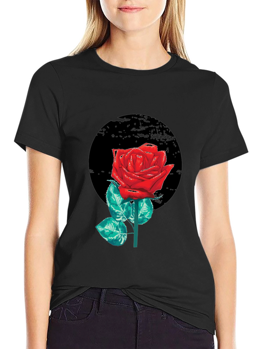 Black Rose Graphic Tee