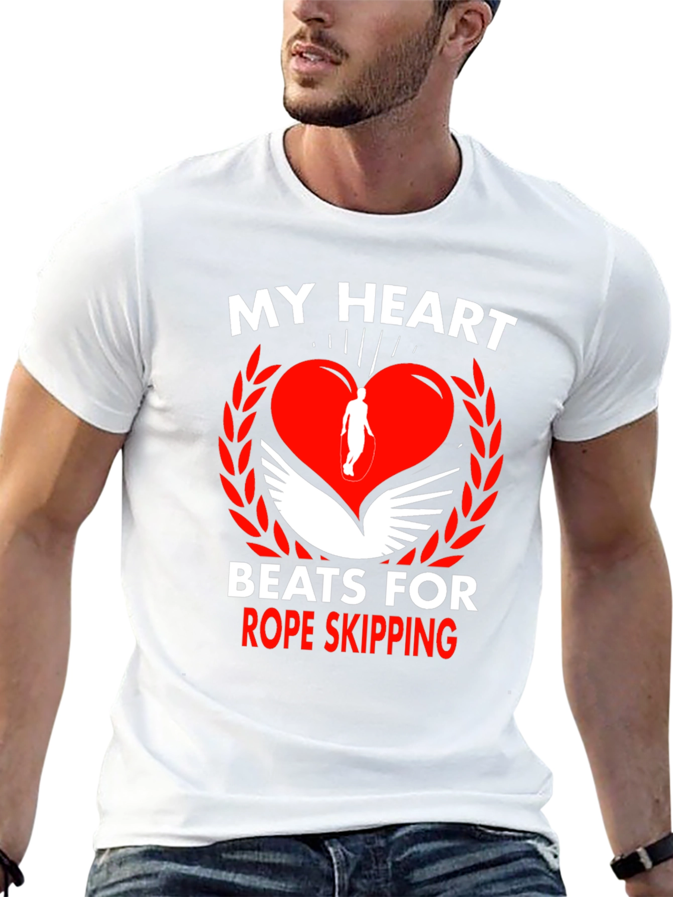 My Heart Beats For Rope Skipping T-Shirt