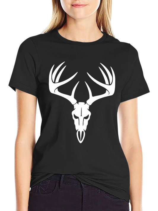 Deer Skull T-Shirt - Hunting & Outdoors Apparel