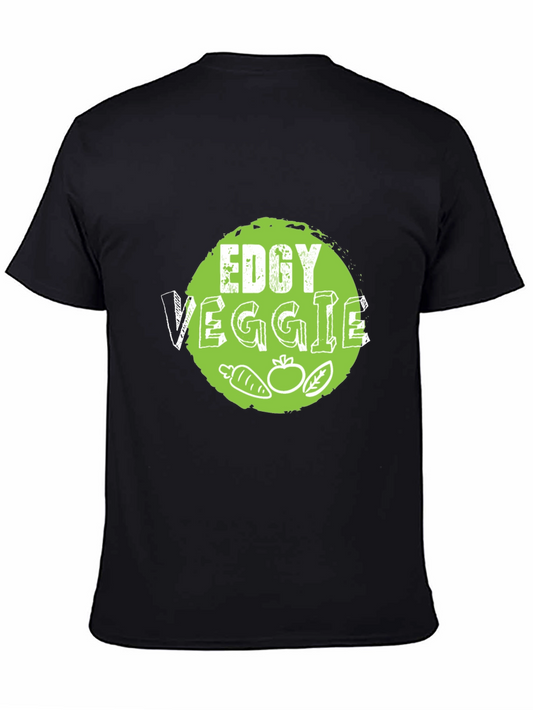 Edgy Veggie T-Shirt: Vegan Graphic Tee