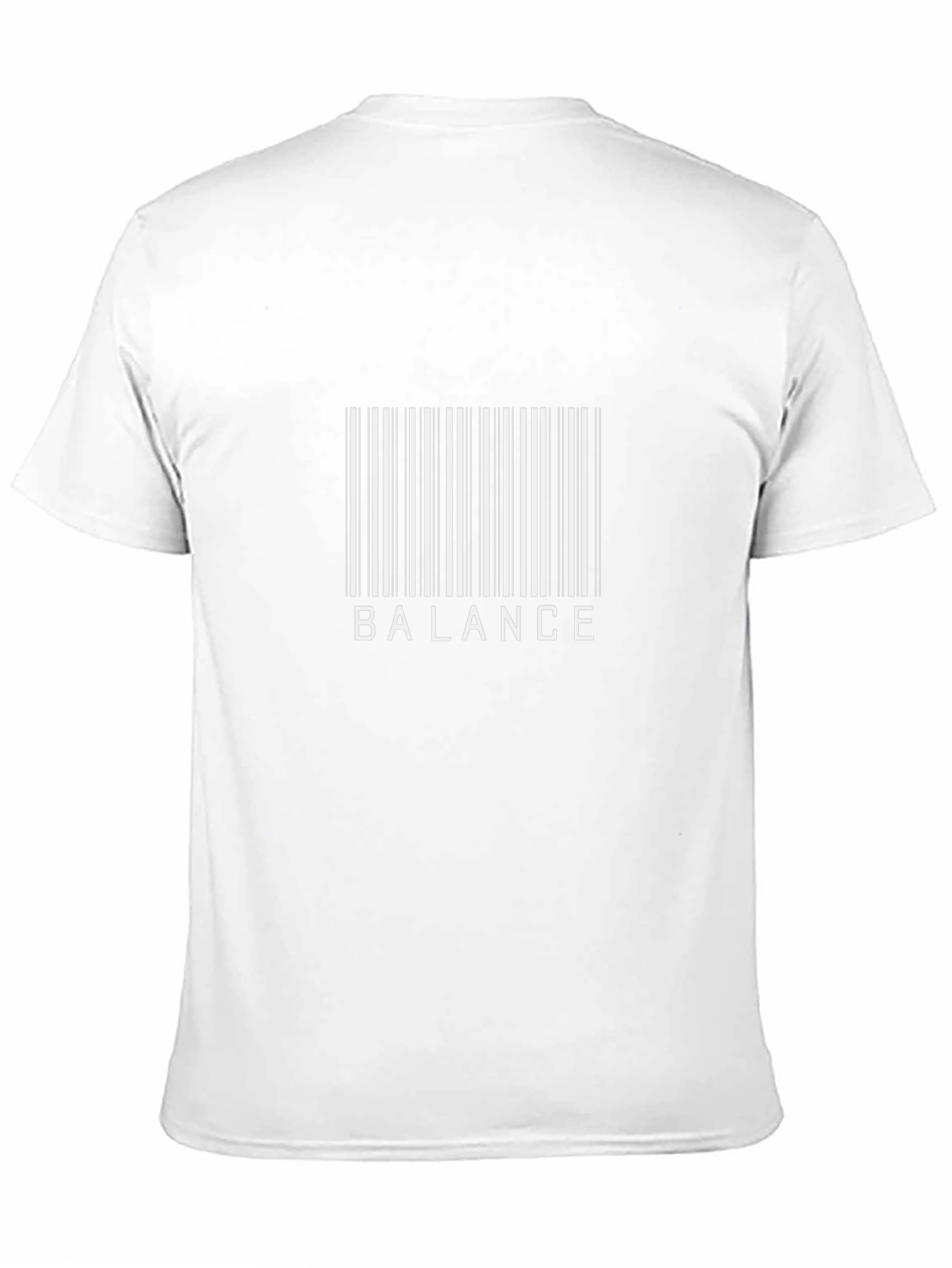 Balance Barcode Graphic T-Shirt