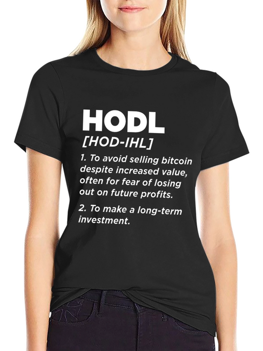 HODL Definition Black T-Shirt