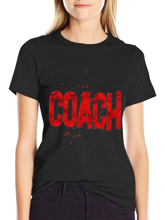 Coach Graphic T-Shirt - Bold Statement Tee