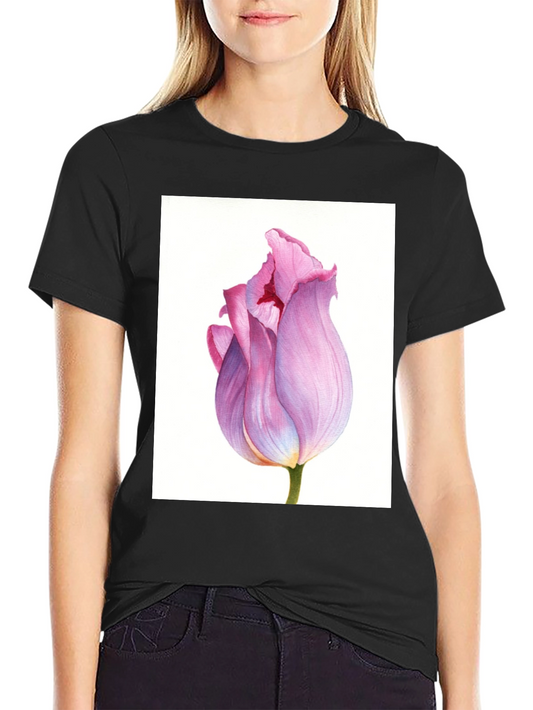 Floral Tulip Graphic T-Shirt