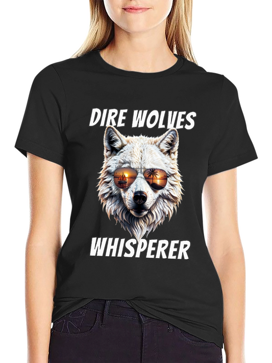 Dire Wolves Whisperer Graphic T-Shirt