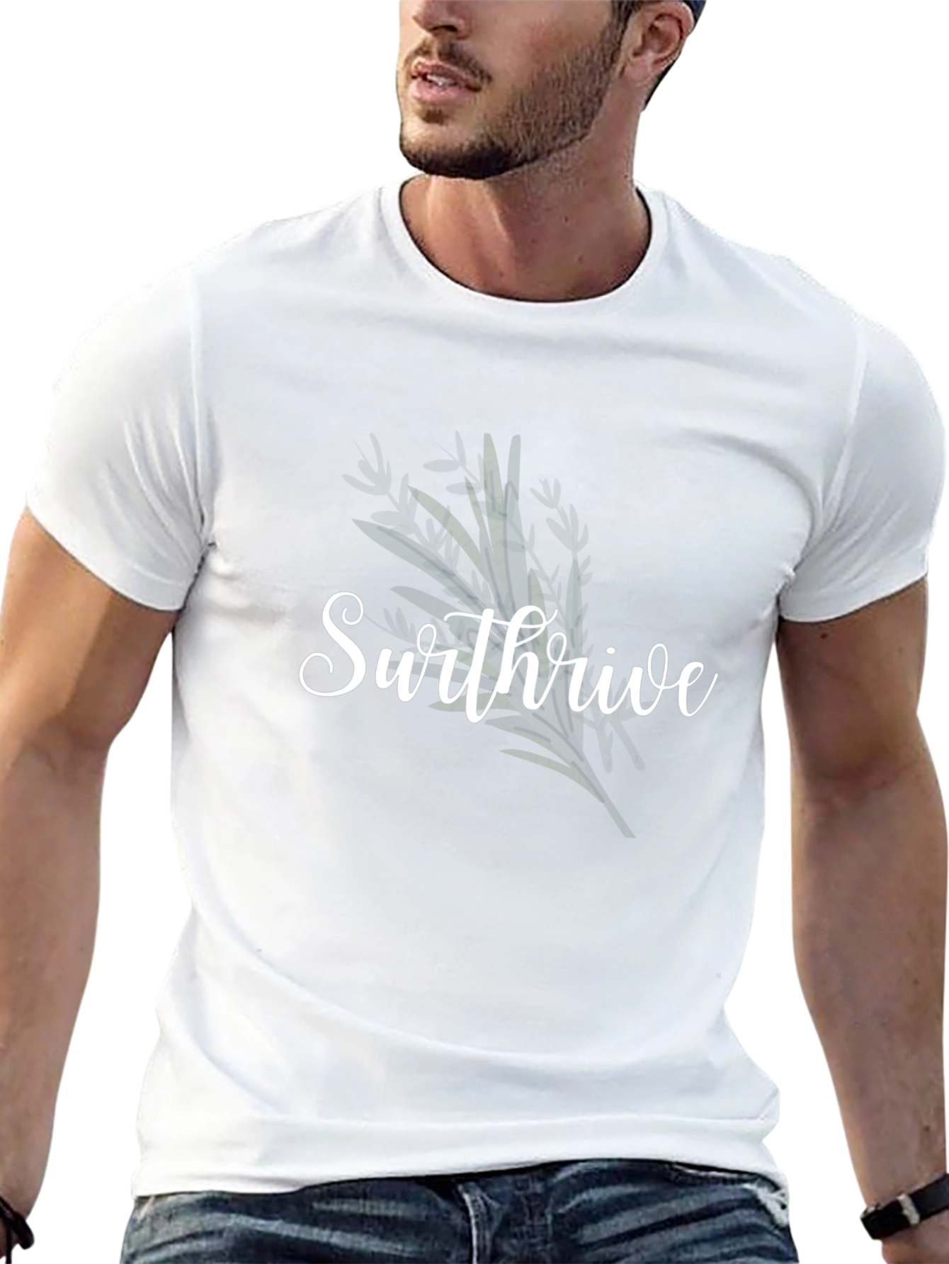 Swthrive Black Graphic Tee