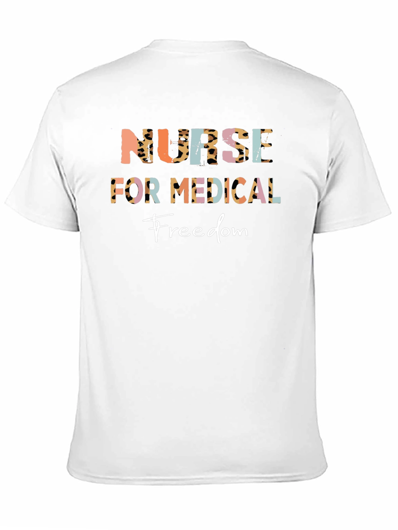 Nurse for Medical Freedom Black T-Shirt