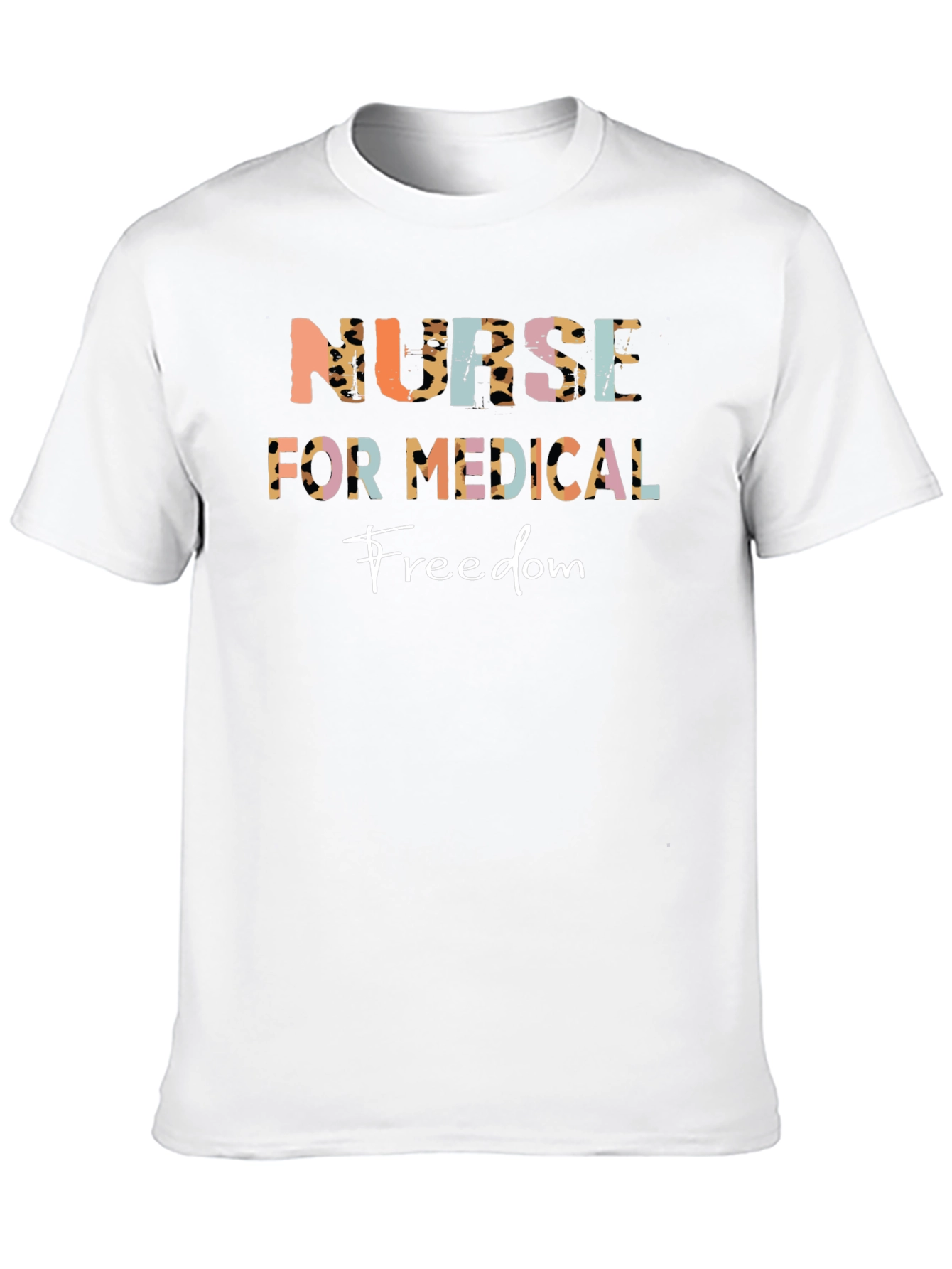 Nurse for Medical Freedom Black T-Shirt