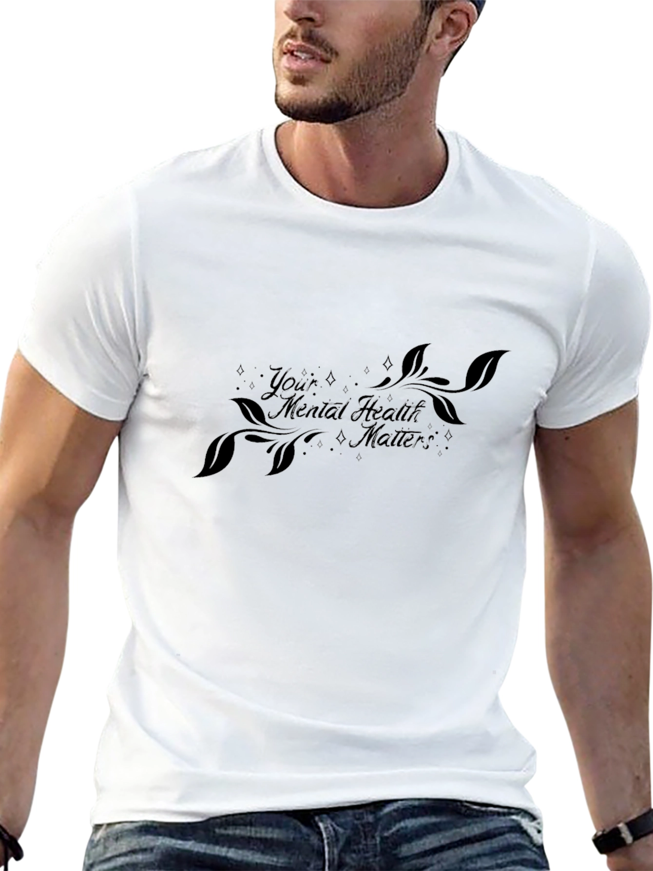 Mental Health Matters Black Tee