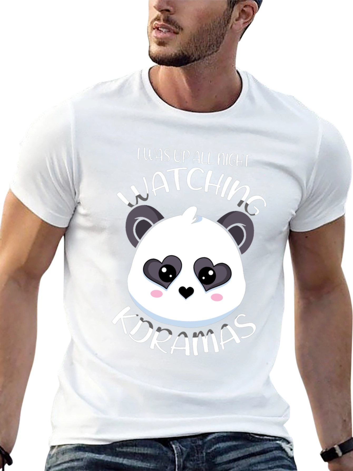 I Was Up All Night Watching K-Dramas T-Shirt