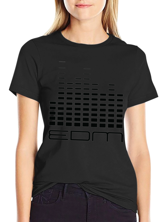 EDM Graphic Tee - Black DJ Music Shirt