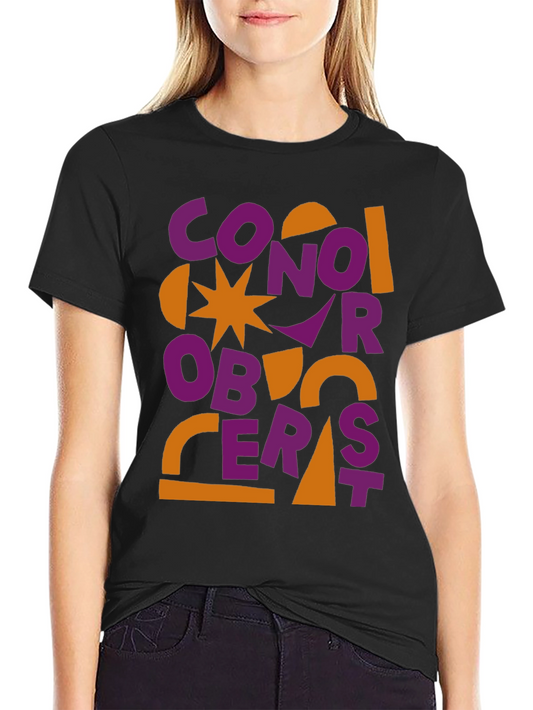 Conor Oberst Graphic Tee - Abstract Style