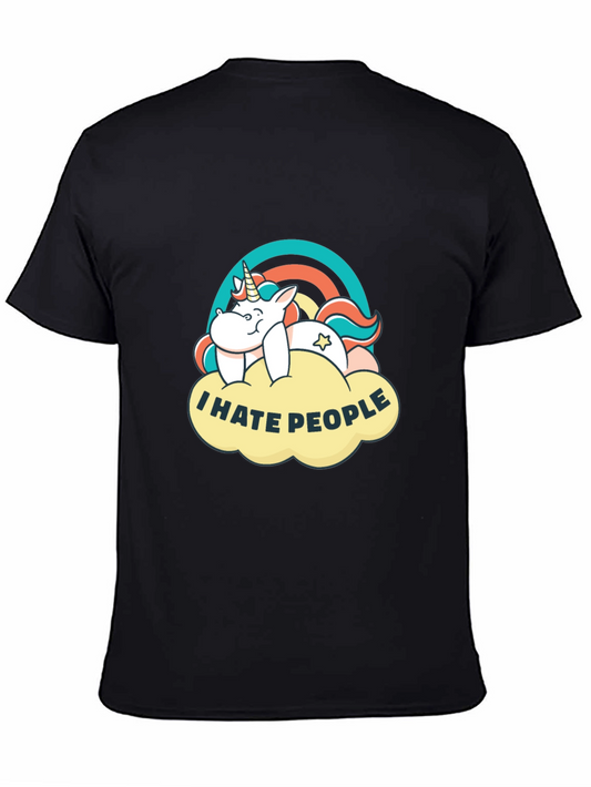 I Hate People Unicorn T-Shirt
