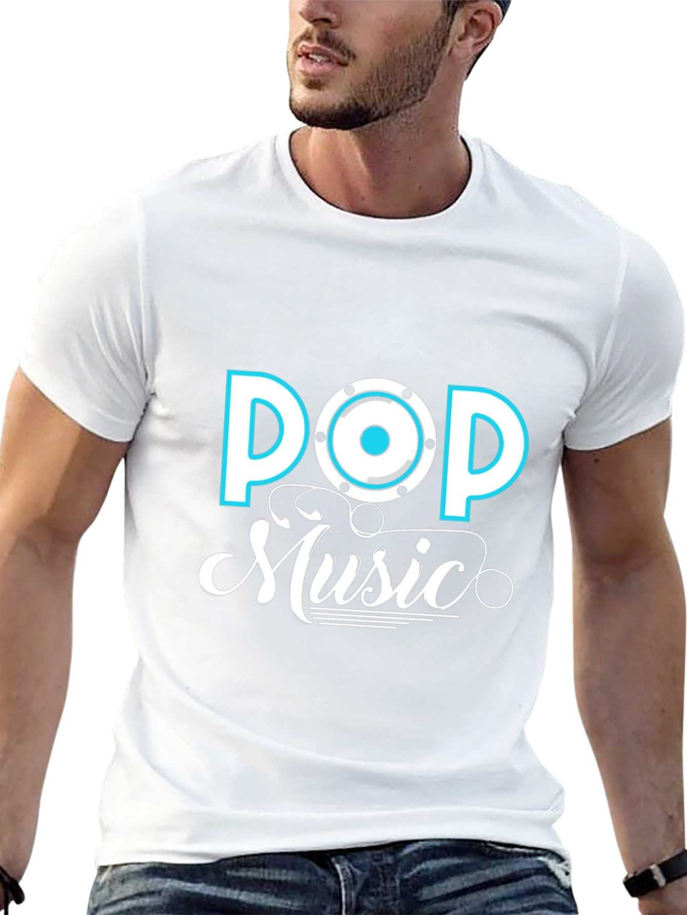 Pop Music T-Shirt - Speaker Graphic Tee