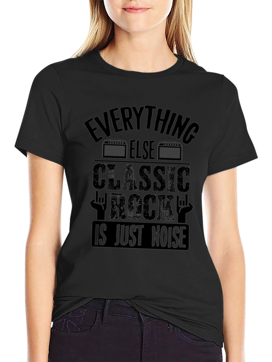 Classic Rock Noise Graphic T-Shirt