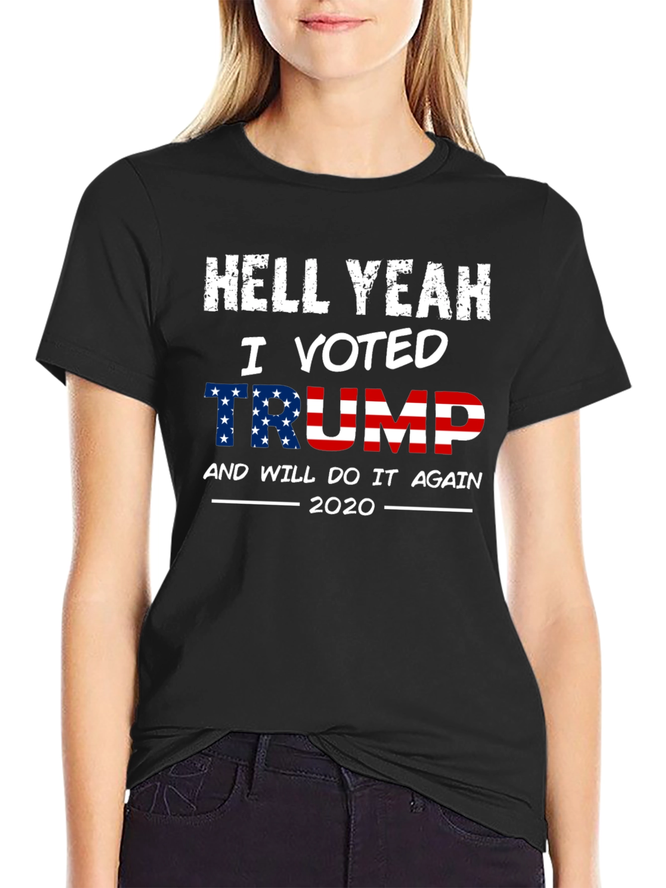 Hell Yeah I Voted Trump 2020 T-Shirt