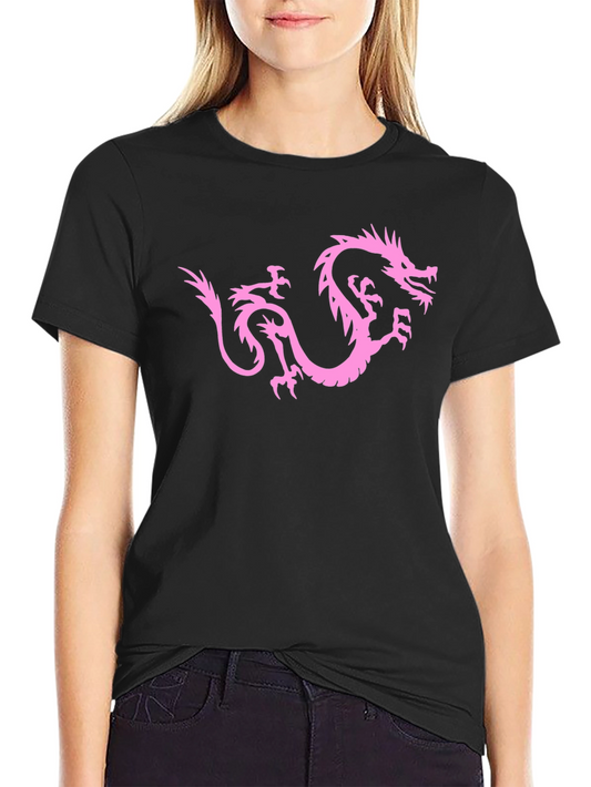 Dragon Graphic Tee - Black