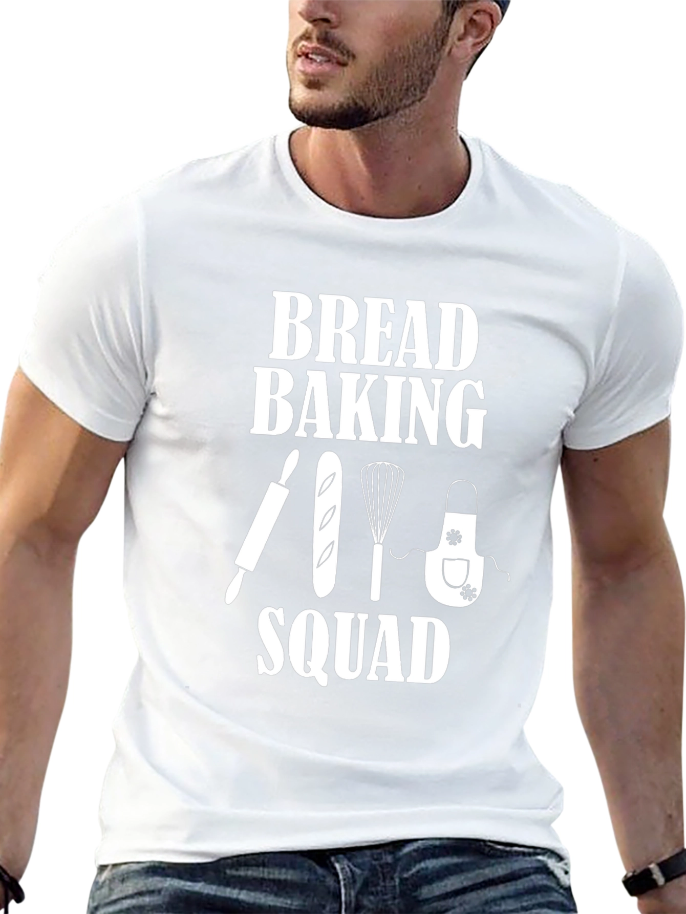Bread Baking Squad Black T-Shirt